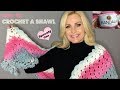 💖 How to Crochet A Beautiful Shawl 💖 Tutorial