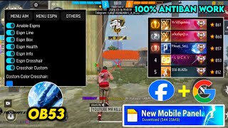 🔴OB53 FREE FIRE MOD MENU 🔥 UNLIMITED DIAMOND HACK 🔥 FF MOD MENU APK 2025