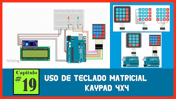 ✅ COMO usar un KEYPAD o Teclado Matricial con Arduino - Capitulo 19 👨‍💻