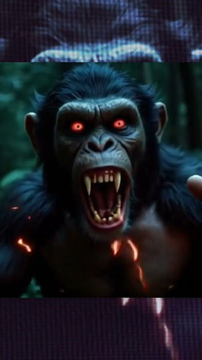 Gorilla | King Kong #gorilla #kingkong #shorts #wildanimals #horror #monster