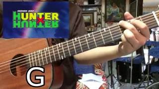 Hunter X Hunter Opening theme (Chords) (Ohayou By Keno)