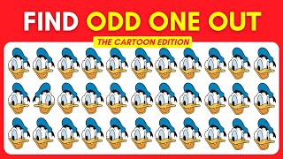 Find the ODD One Out | Cartoon Quiz | 30 Questions | Easy, Medium, Hard