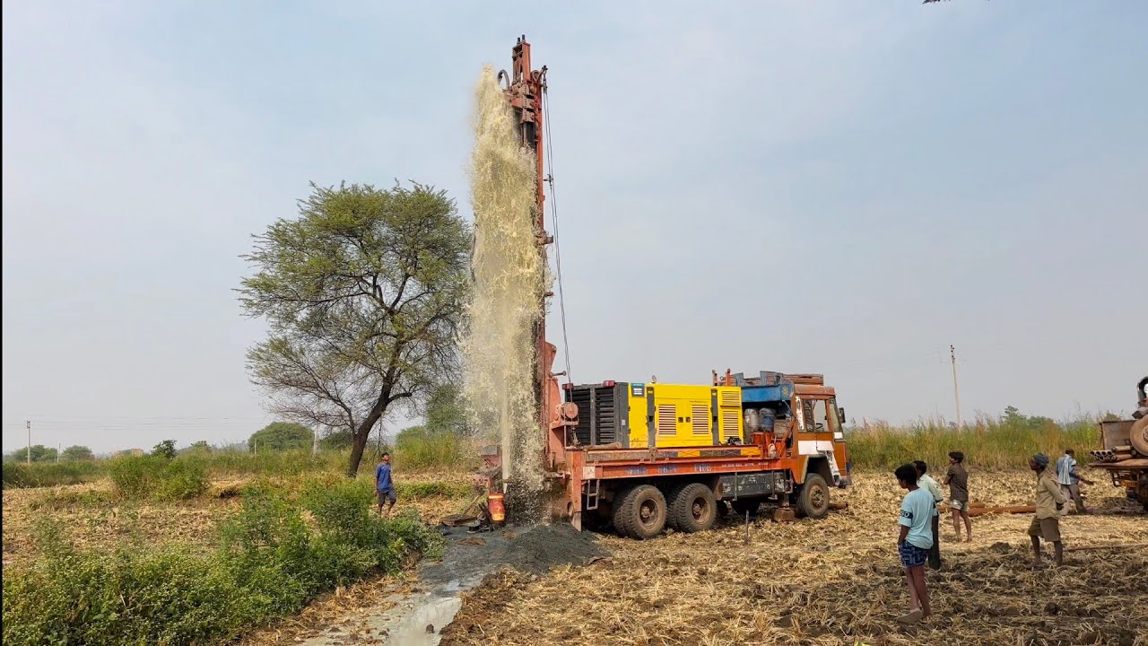 Borewell Drilling | 370 Feet Deep Borewell no Water | Guru Tubewell World