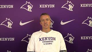 2025-26 Kenyon Men's Swimming & Diving Season Preview