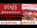 நாதஸ்வர இசையில்/மார்கழித் திங்களல்லவா | nadhaswaram tamil instrumental songs tavil