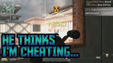 "Nice ESP kid" Your Average Day Of IW4X MW2. Nukes + Aimbot Flicks
