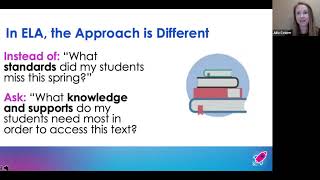 Unfinished Learning in Literacy