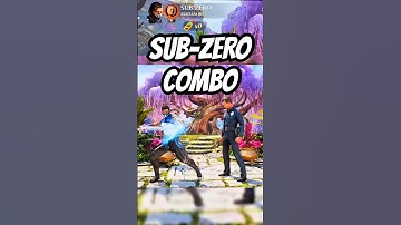 This SUB-ZERO Combo Will Give You FROSTBITE (MK1) #mk1  #subzero