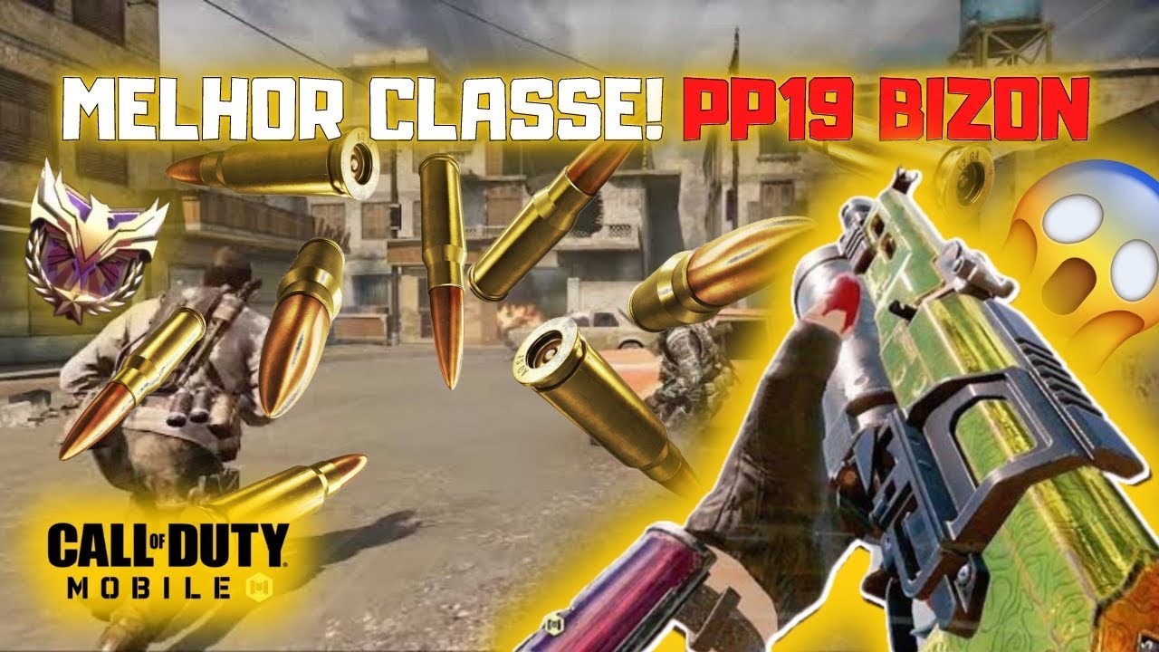 Melhor Classe ZERO *RECUO* da PP19 BIZON COD MOBILE