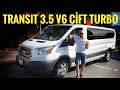 Ford Transit 3.5 V6 çift turbo-benzin test ettik | 2.2 dizele göre nasıl?