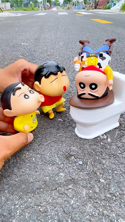 Unboxing Crayon Shinchan Birthday Skibidi Toilet | Very Surprised | ASMR Fun #skibiditoilet #shorts