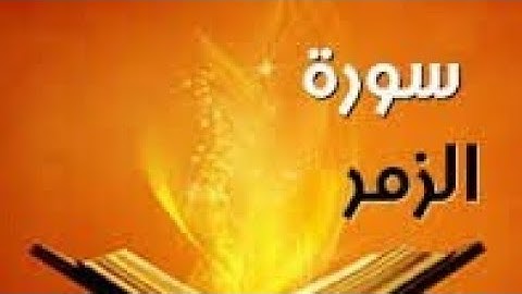 سورة الزمر بصوت يخشع له القلب والعين