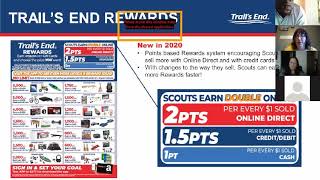 Trail's End Popcorn Leader Dashboard and App Training 07-22-20