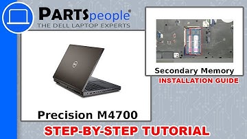 Dell Precision M4700 (P21F001) Secondary Memory How-To Video Tutorial