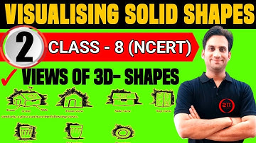 Views of 3D-Shapes : Visualising Solid Shapes NCERT Chapter 10 Class 8 Marths