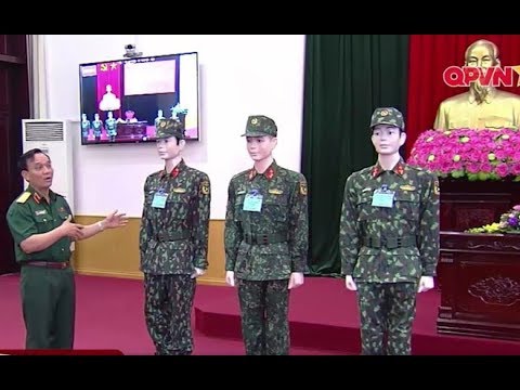 Video Lộ diện mẫu quân phục ngụy trang mới của QĐND Việt... - youtube