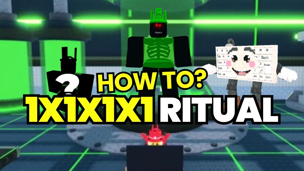 How to Do 1x1x1x1 Ritual in Steal a Brainrot Roblox - YouTube