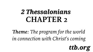 2 Thessalonians Chapter 2 (Bible Study)