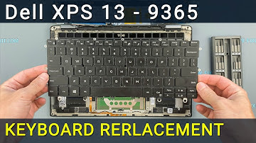 Dell XPS 13 9365 Keyboard Replacement Tutorial – Easy Repair Guide for Beginners