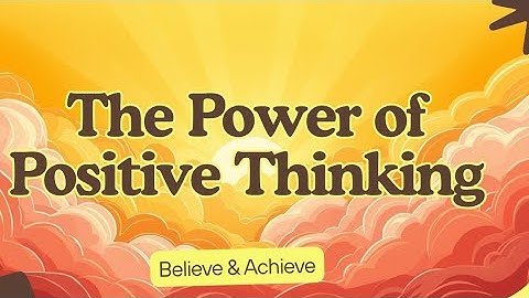 ☺️How Positive Thinking Can Change Your Life | Motivational Story in English