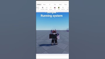 Simple running system in roblox studio #roblox #masukberandayoutube #shorts #shortvideo