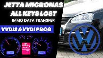 Jetta Micronas Cluster Writing Immo Data (Service Eeprom Dump)