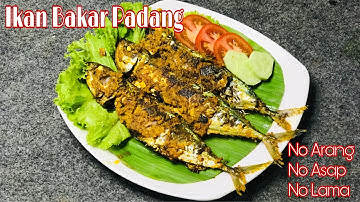 Ikan Bakar Teflon / Ikan Kembung bakar bumbu Padang / ikan bakar Laut