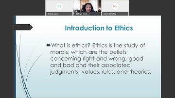 Ethics Around the Globe - Module 1 Live Session