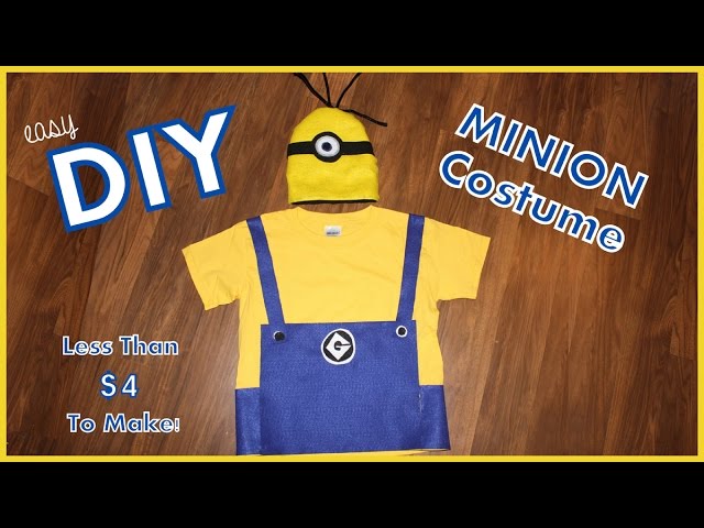 Last Minute DIY Adult Minion Costume - DIY Inspired