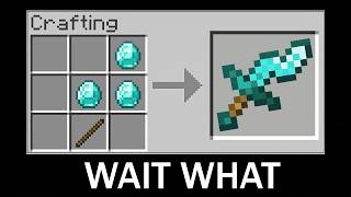 Wait What - Minecraft Part 27 What Crafting Sword