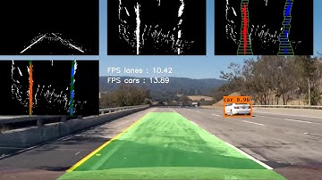 Car Detection and Lane Finding ( Yolo V3)