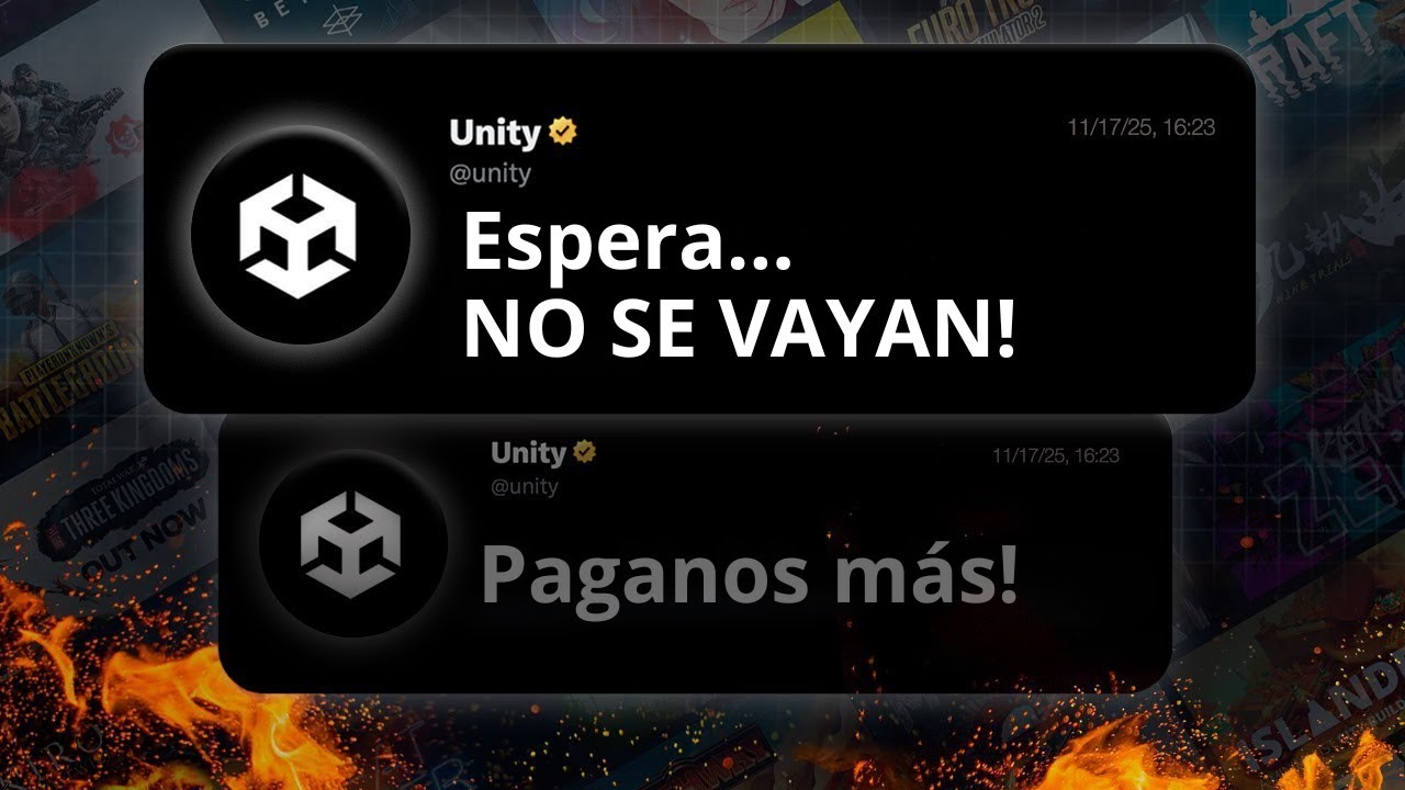 Cuando DESTRUYES la Industria de los Videojuegos por Avaricia: El caso Unity