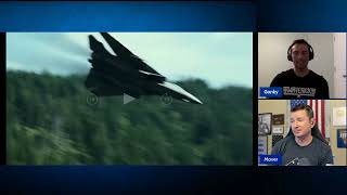 Fighter Pilots React to F14 vs SU57 Dogfight Scene TOP GUN MAVERICK | Mover Ruins Movies Pt 7/8