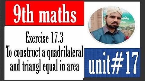 Exercise 17.3 class 9 math | exercise 17.3 practical geometry | sir Abbas#abbasmaths