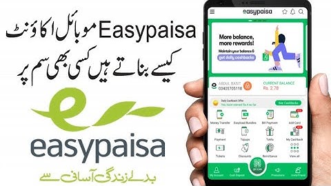 Easypaisa Account Banane Ka Tarika 2023 | How To Create Easypaisa Account | Easypaisa Account |