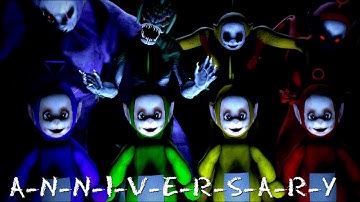 SFM - Slendytubbies 2D Theme Animated (Happy New Years!) (Ages +13 only) (Might ruin your childhood)