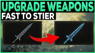 Elden Ring HOW TO UPGRADE WEAPONS FAST To S Tier - Bloodflame Blade Incantation Location