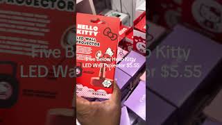 Five Below Hello Kitty LED Projector $5.55 #hellokitty #fivebelow #hellokittyfinds #kawaii