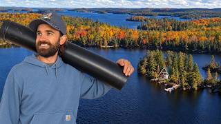 I Bought a Tiny Cabin on a Remote Island – Installing a Wood Stove