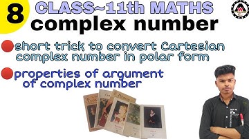 properties of arguments of a complex number||short trick to convert polar form 🔥🔥||worldeez academy