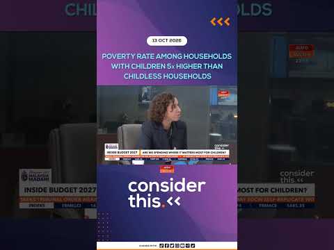 Poverty rate among households with children 5x higher than childless households