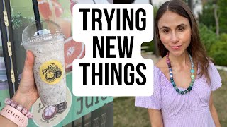 Trying New Things + My Perfume Collection  | Skincare Vlog