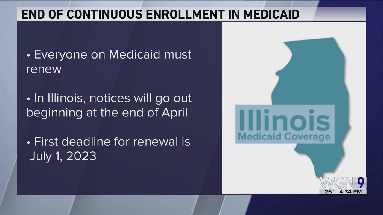 Illinois residents on Medicaid must now reenroll YouTube