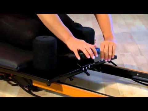 Stamina Products AeroPilates Reformer 651 Máquina De Entrenamiento De Resistencia Para Todo El Cuerpo Para Gimnasio En Casa Con Soporte De 10