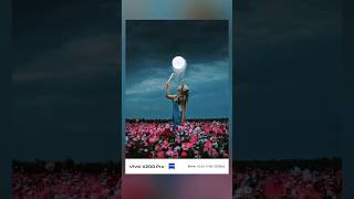 Creative Photography Ideas With Fake Moon At Night