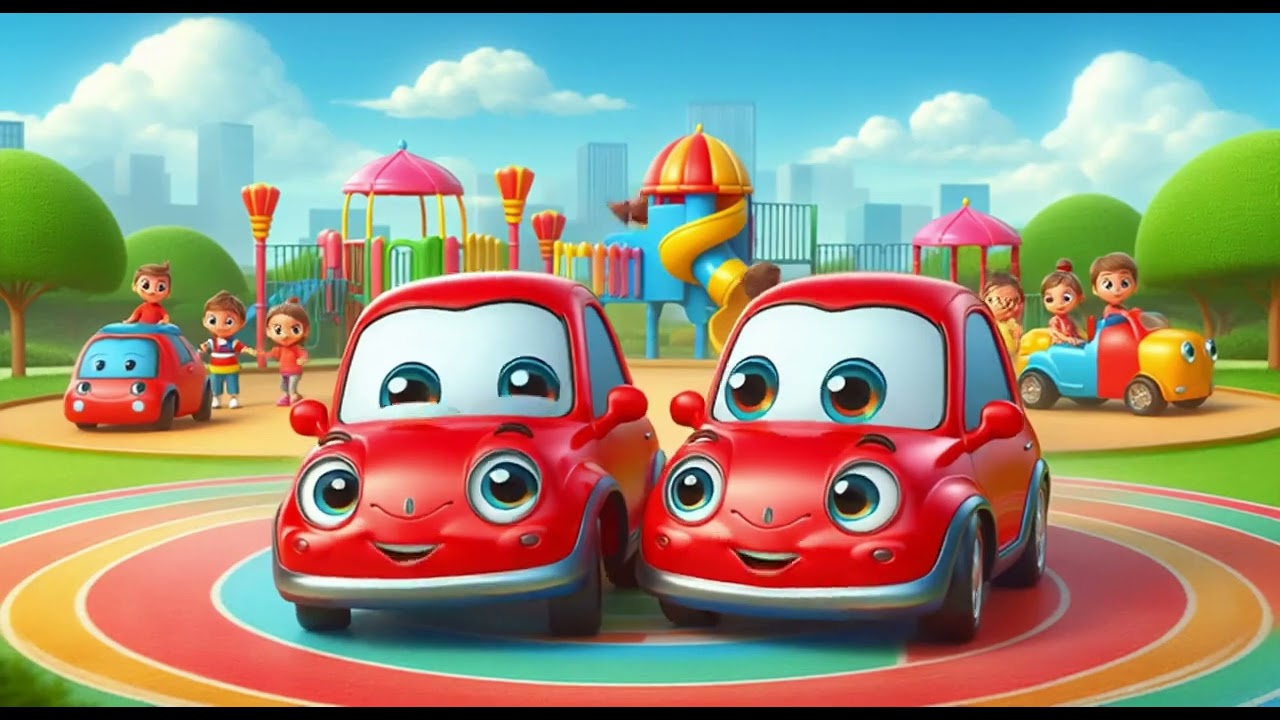 מכוניות שמחות על הכביש 🚗 | שיר ילדים