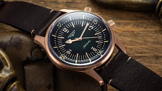 The Definitive Heritage Dive Watch from Longines Now in Bronze - Legend Diver Bronze Green Dial screenshot 4