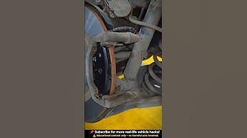 🔧 How to Change Rear Brake Pads | Easy DIY Brake Job (Step by Step Guide) 🚘