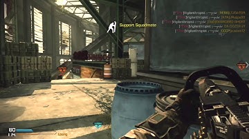 Cod Ghosts: Insane 8man feed with kastet+chainsaw