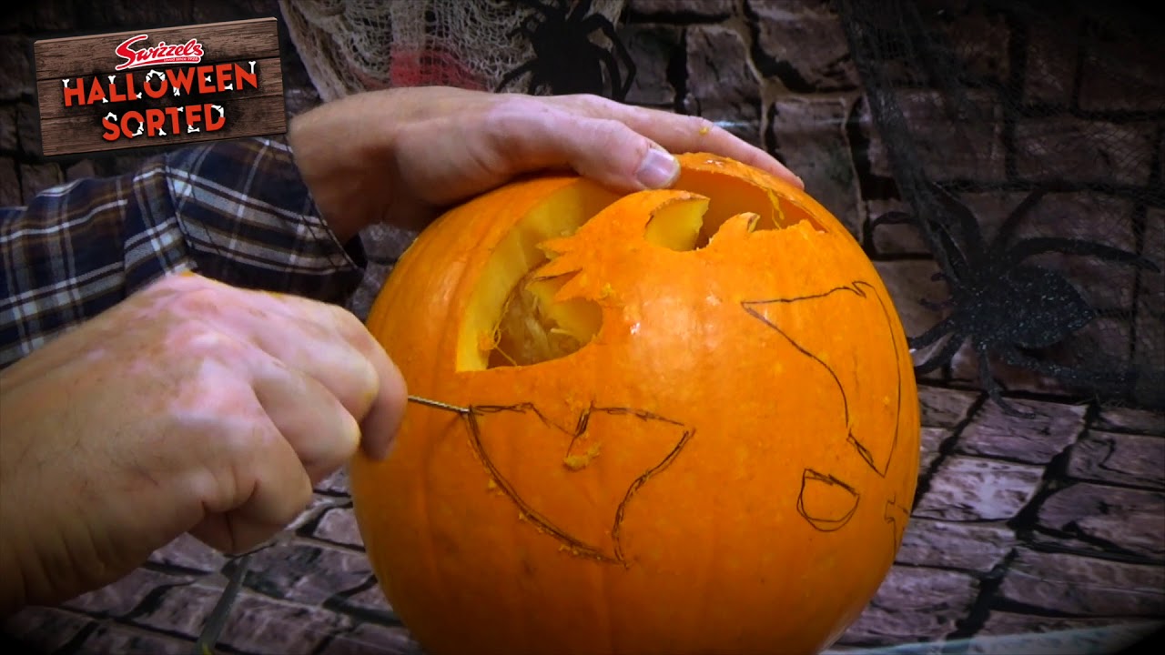 Halloween Sorted: Pumpkin Carving (Witch) - YouTube